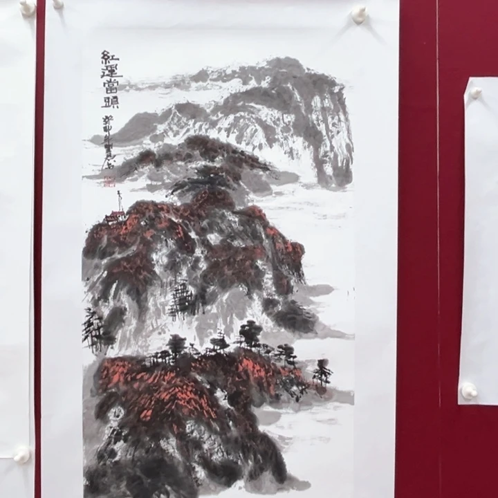 国画100/50纯手绘国画作品