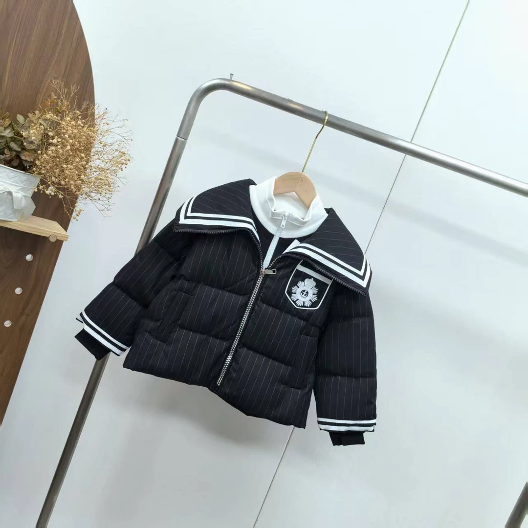 【4086A】黑色时尚羽绒服A6-5