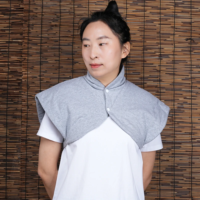 木昀棉纯棉花护肩披肩成人肩周颈部防空调保暖睡觉半身棉袄颈椎套