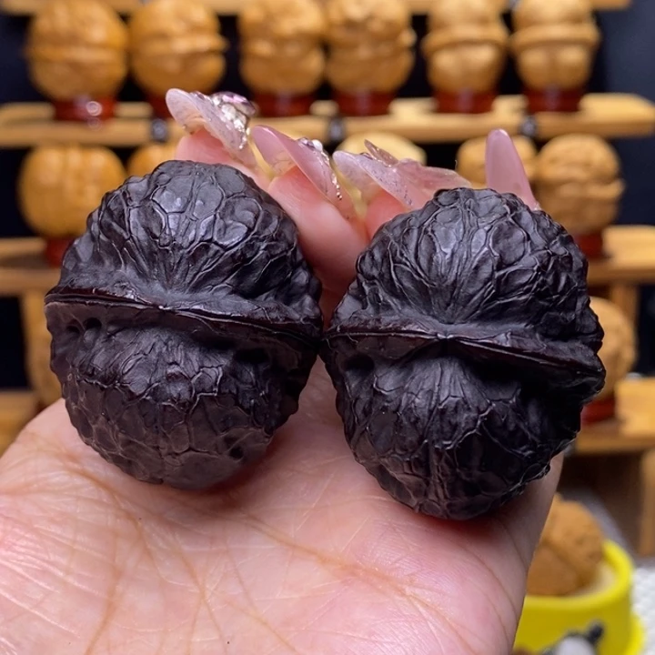 文玩核桃把件黑武士20号43尺