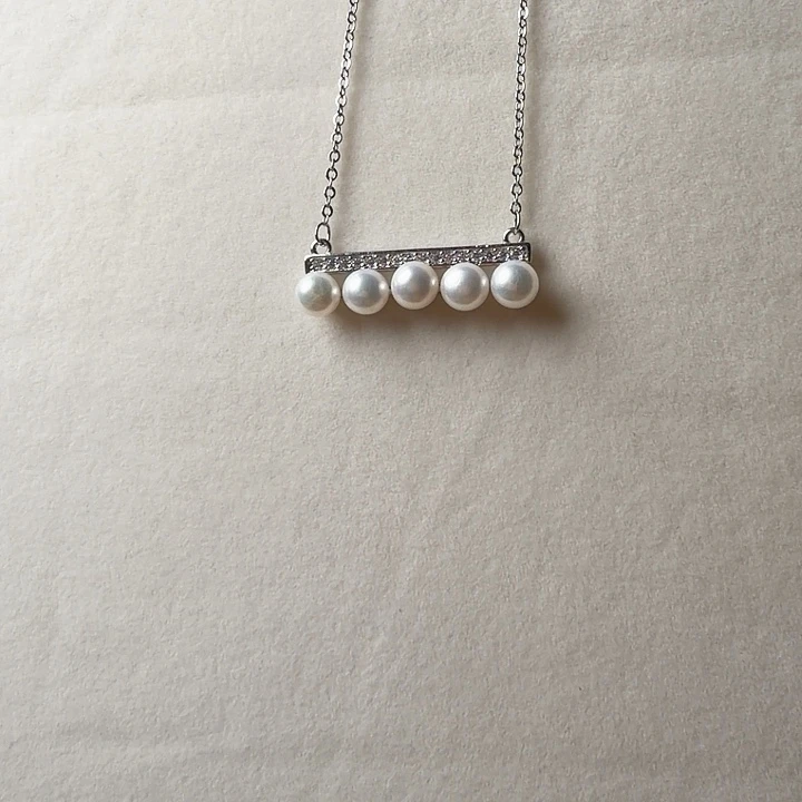 淡水珍珠合金手绳