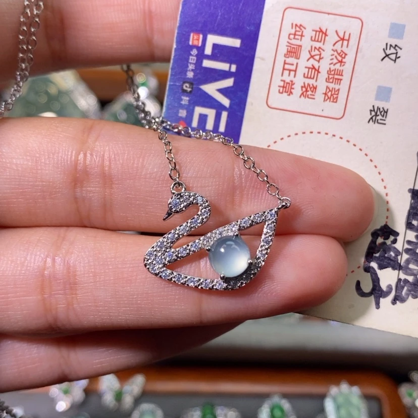 【闪购商品】翡翠未镶嵌颈饰天然