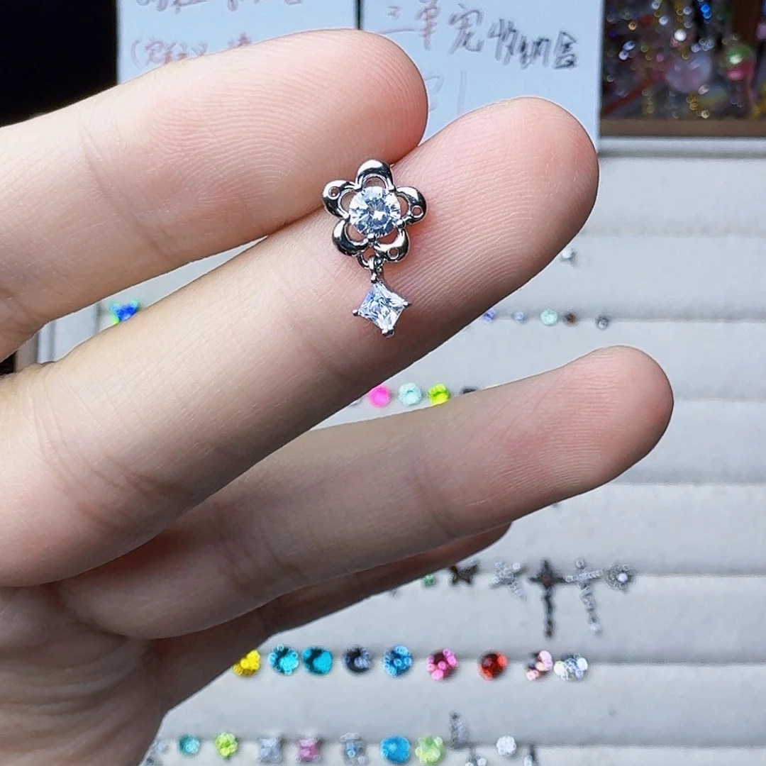 锆石钛钢合金花花方糖