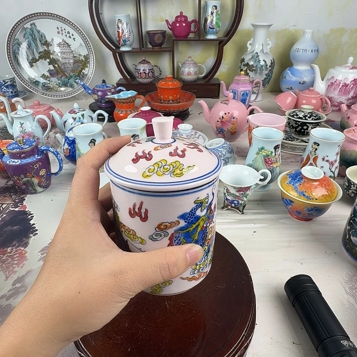 陶摆件景德镇陶瓷老厂瓷7