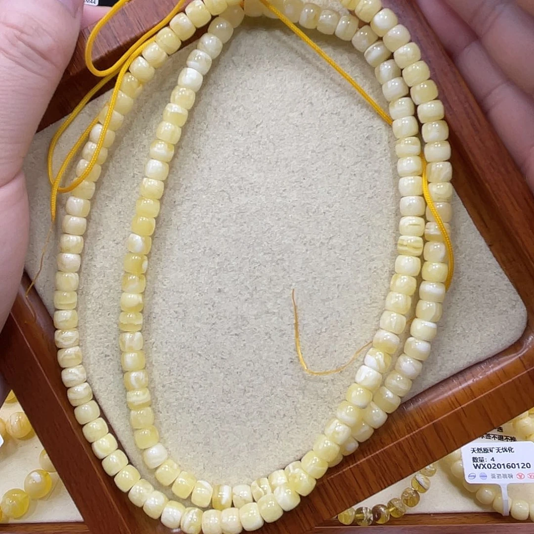 蜜蜡珠宝奇石未镶嵌6.3mm