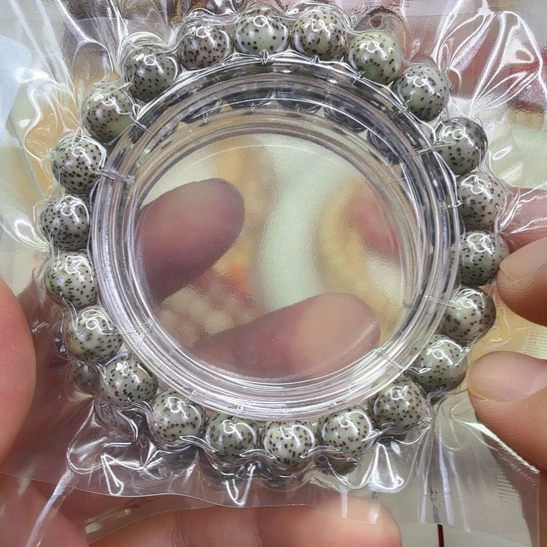 手串星月菩提3练手糯冰星月菩提单圈10圆