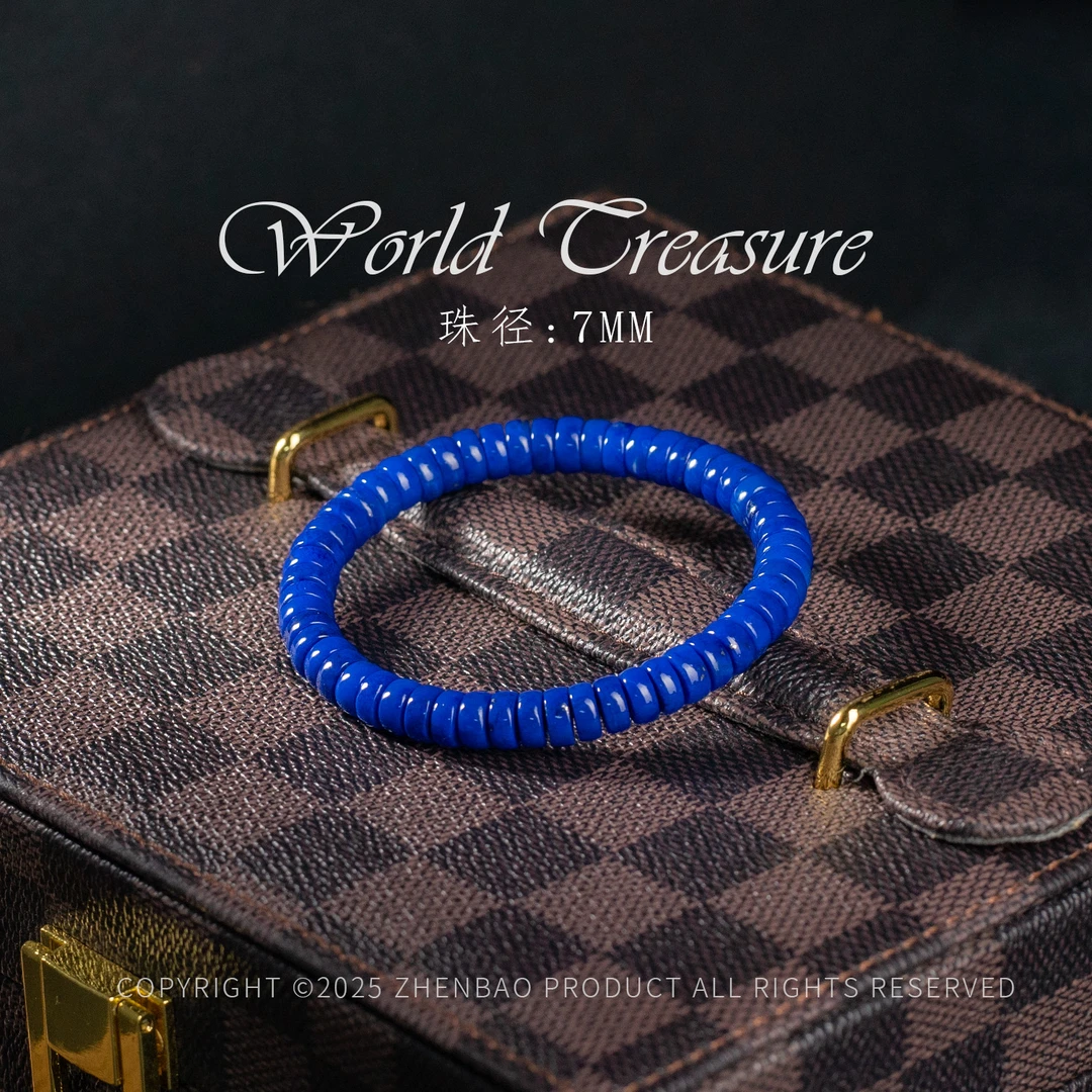 丨老矿青金石精工直切手串/多样性发/P10369