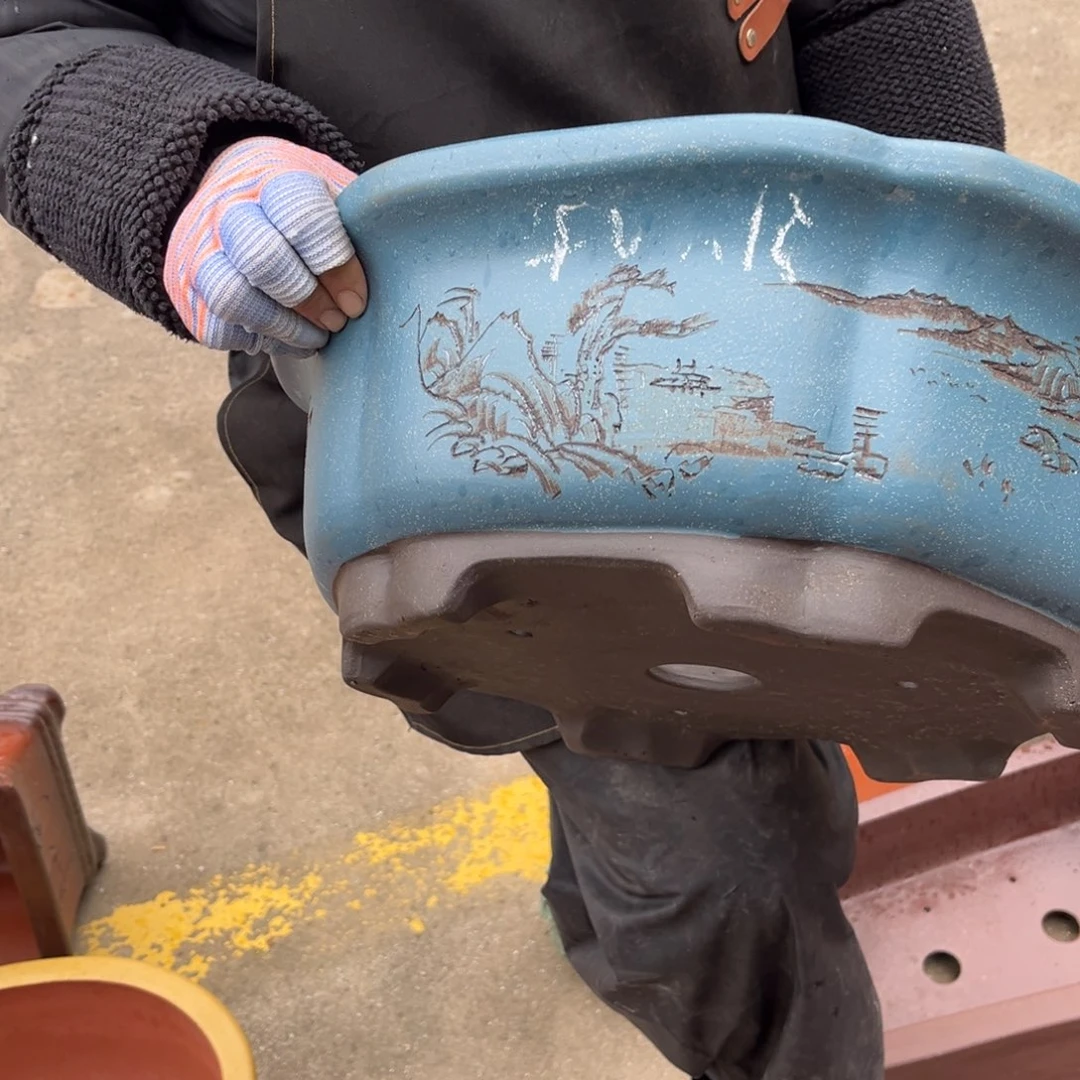 紫砂花盆盆景艺术