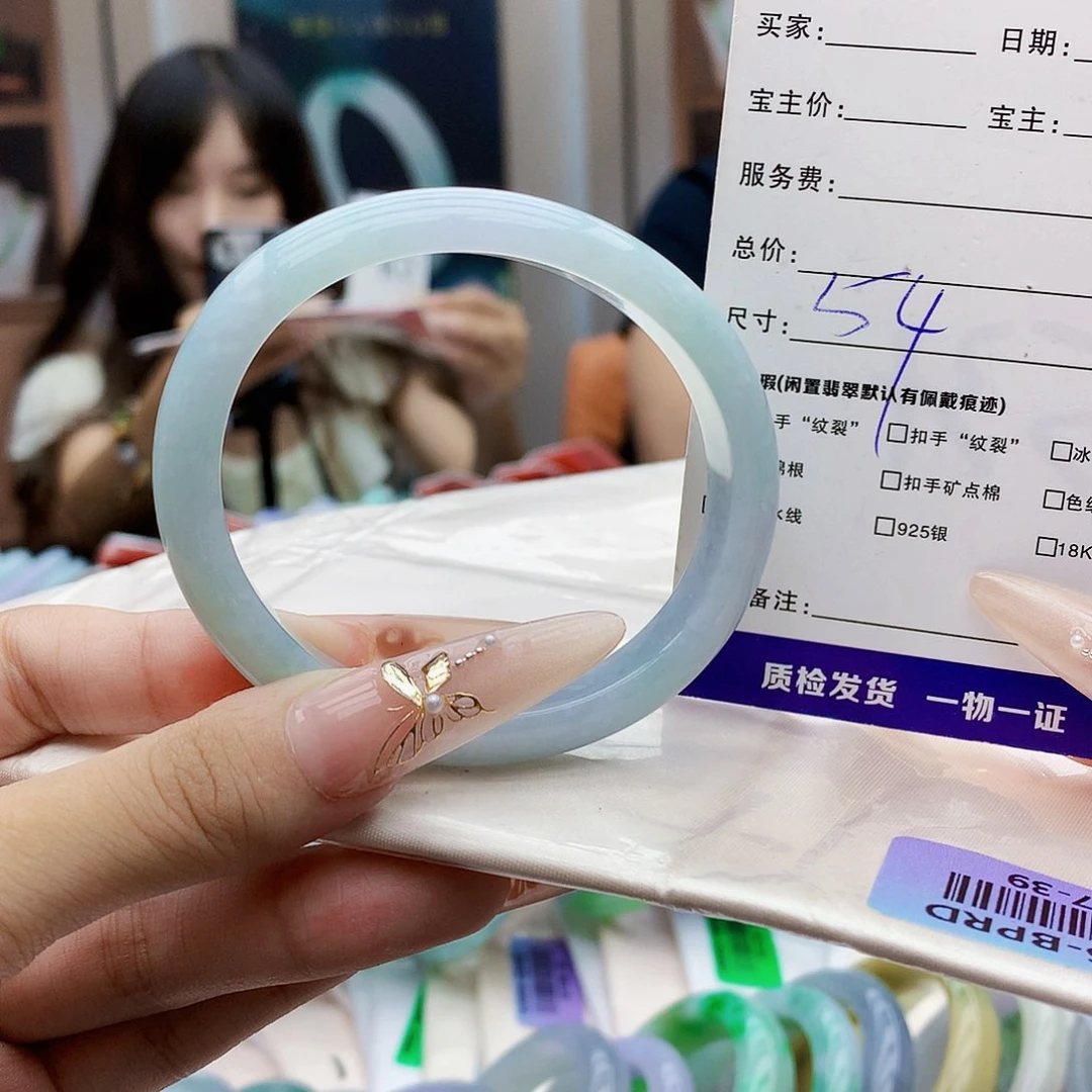 翡翠手镯未镶嵌F