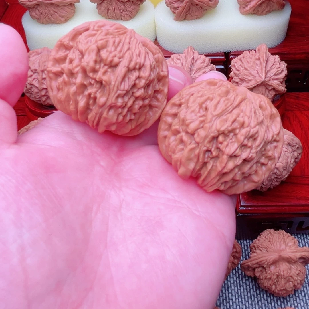 沉***验文玩核桃吊坠四座楼