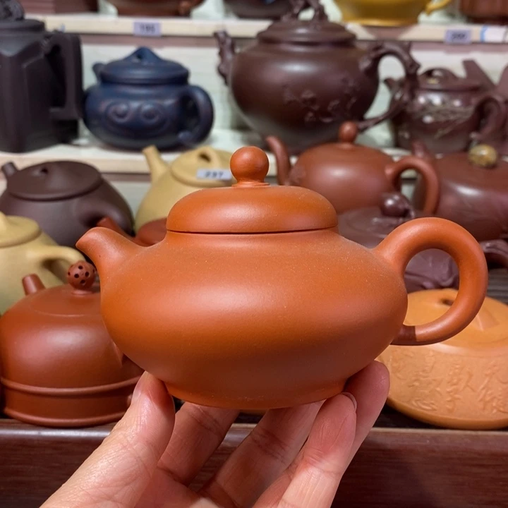 茶壶紫砂微瑕处理一把