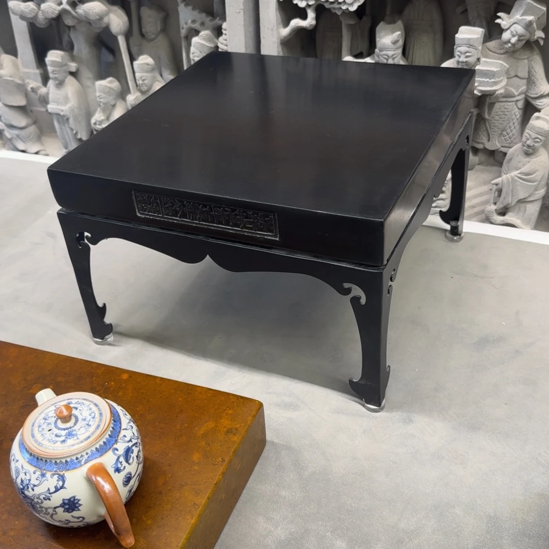 砖雕30-30  黑色 一套 高20cm