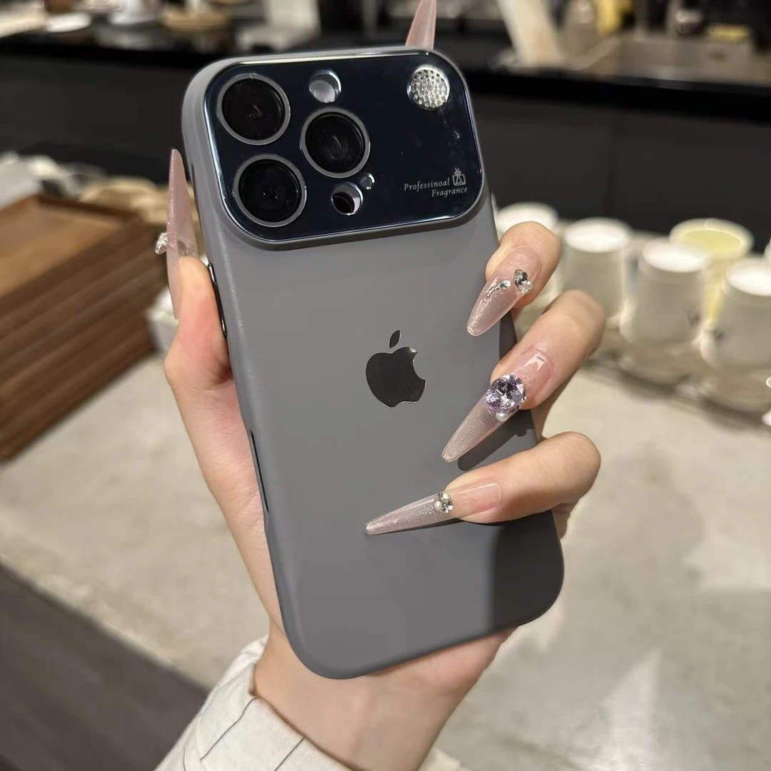 新款高级秒变17大视窗适用iPhone16手机壳14苹果15promax香氛13女