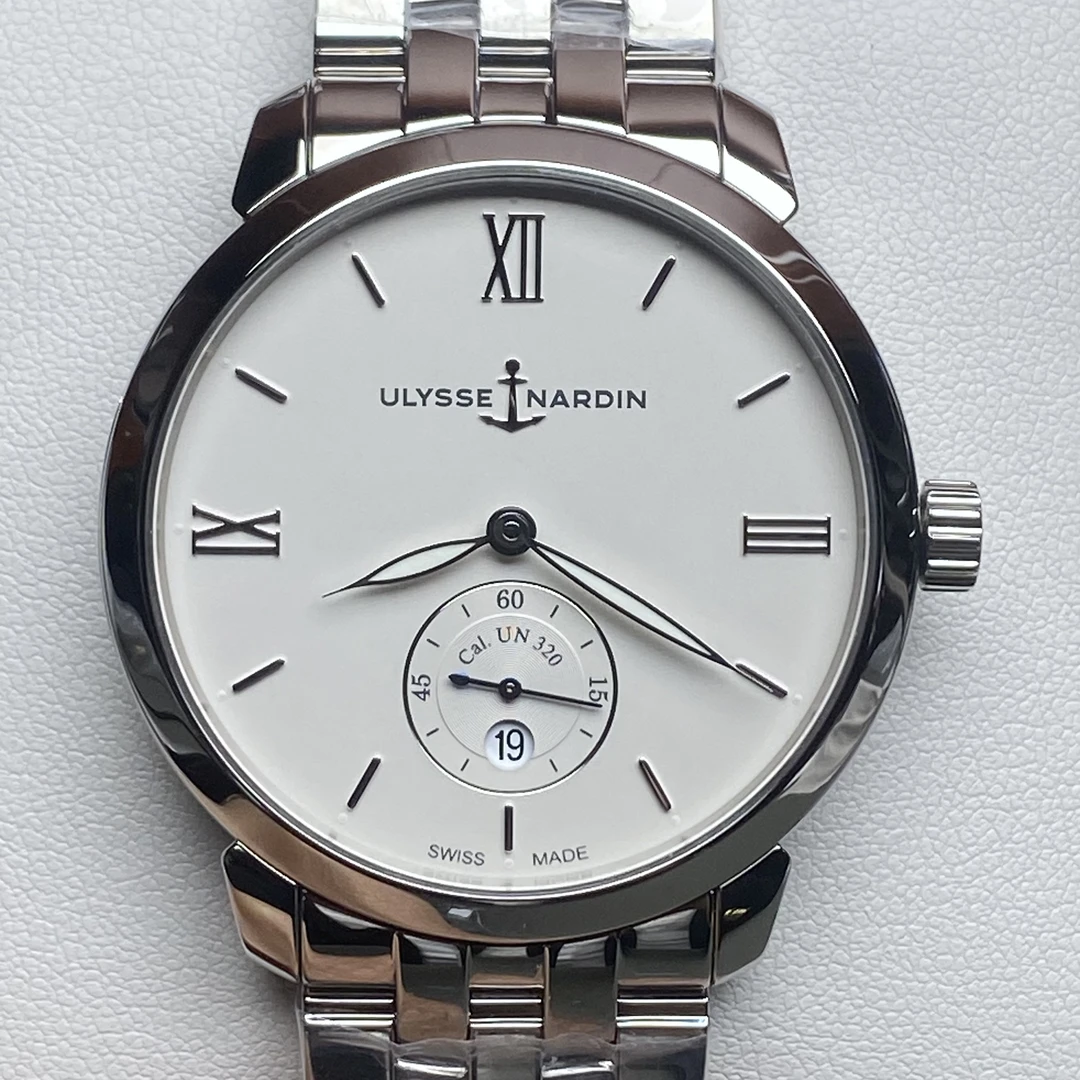 99新 Ulysse Nardin/雅典 24年套/公价73800元/40径
