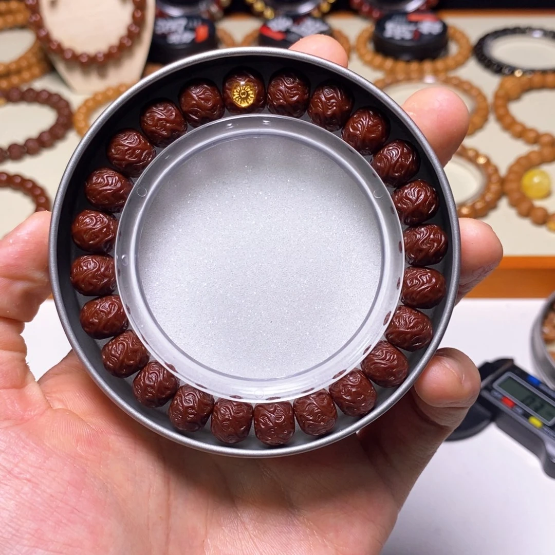 猴头核桃手串全品单标款机刷玄虎 尺寸11左右 龙岩料