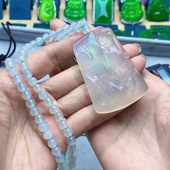 玛瑙/玉髓吊坠未镶嵌