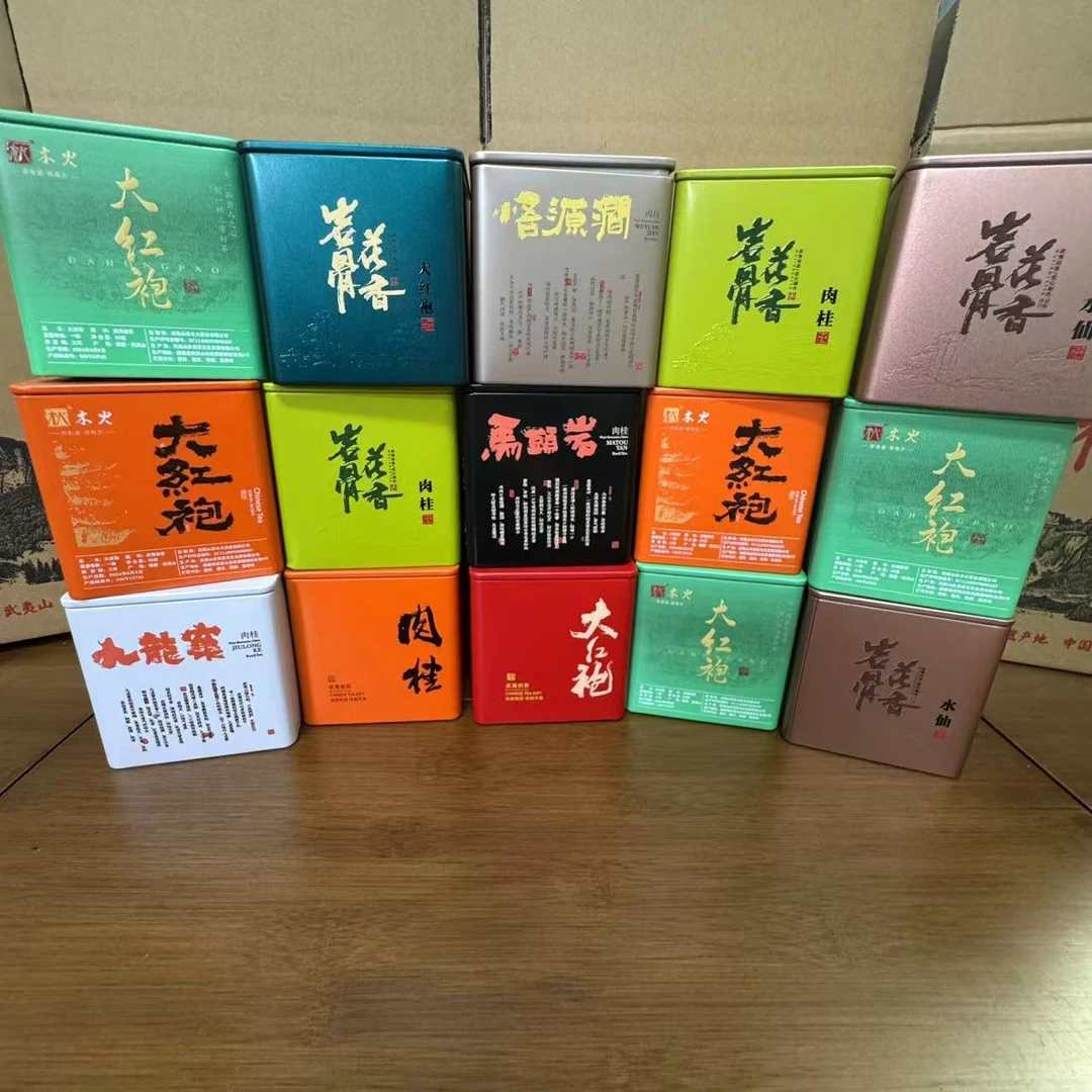 [木火百家茶]大红袍肉桂老枞水仙一两罐装过节送礼佳品