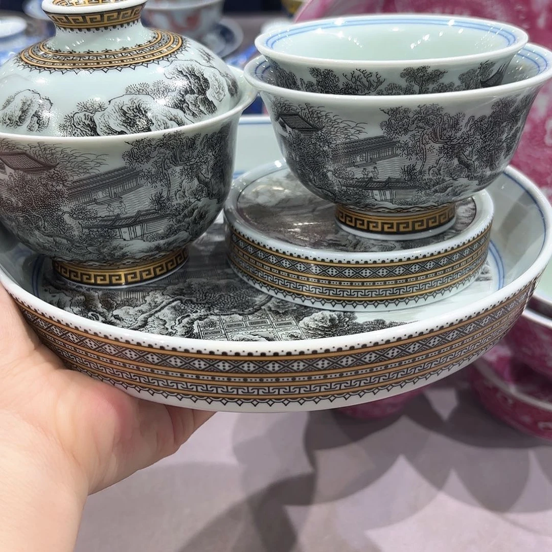 瓷片景德镇瓷器精品展示