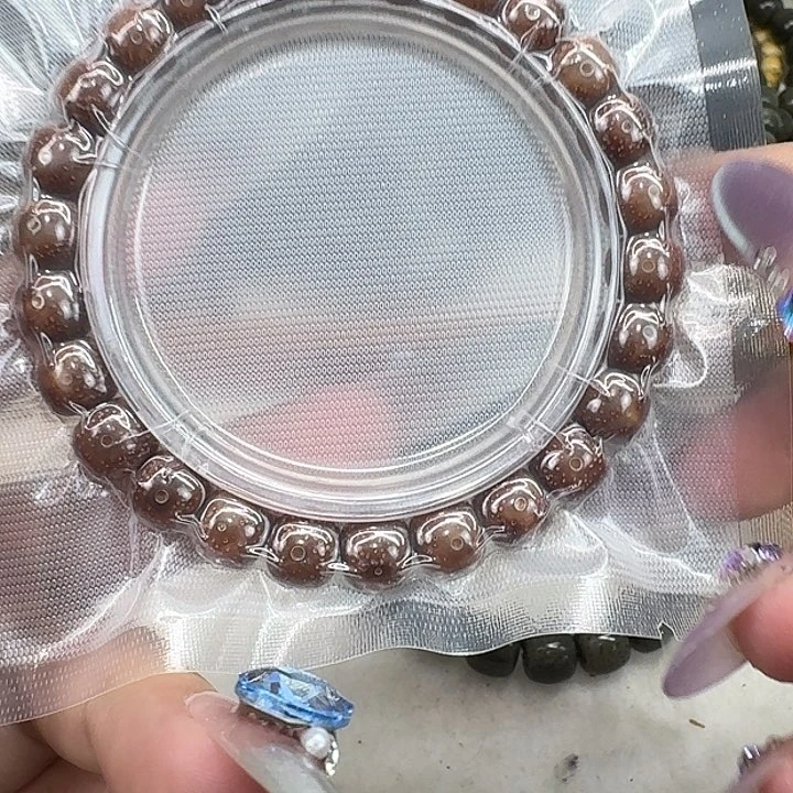 星月菩提手串54尽头粉冰玉化98