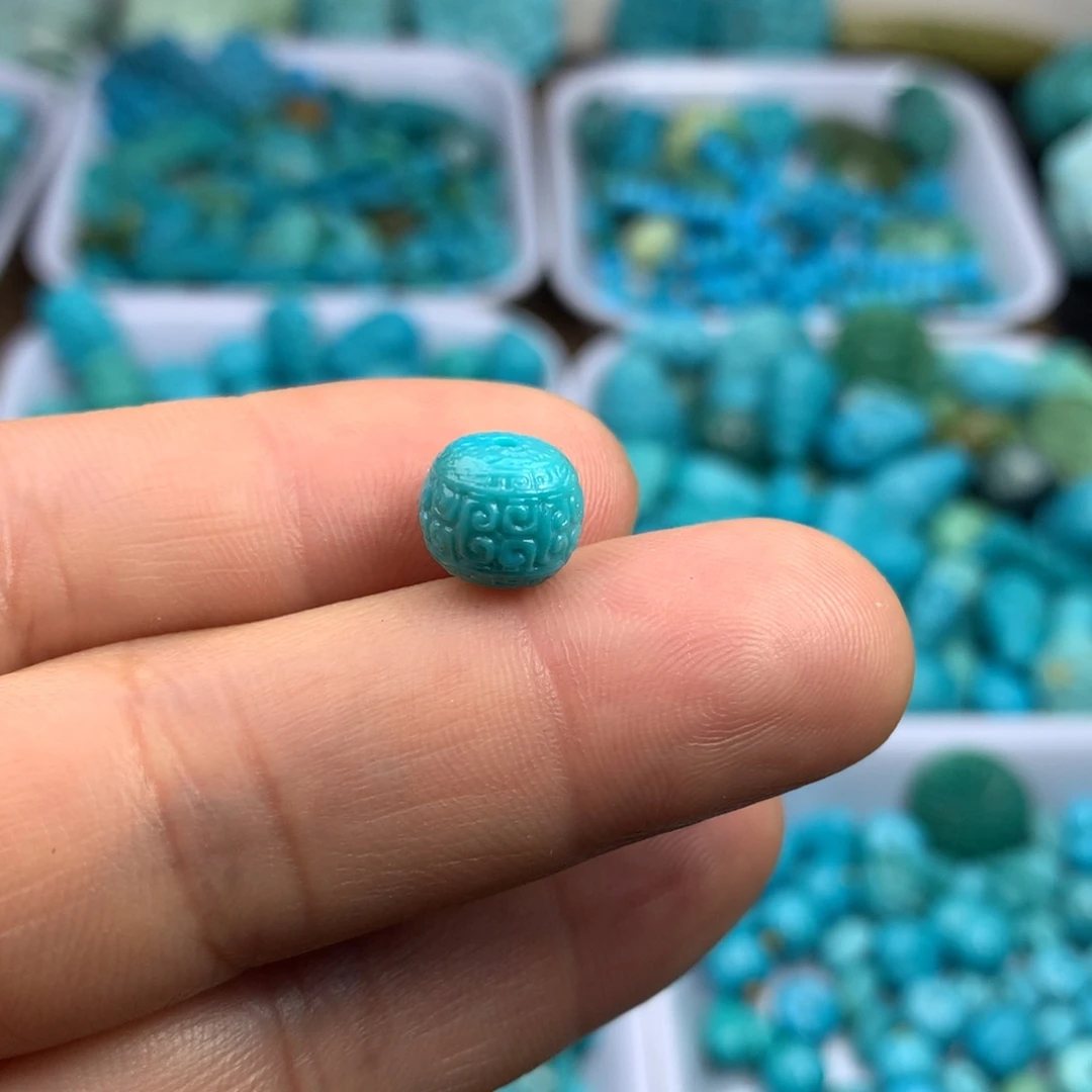 绿松石未镶嵌吊坠(不含链)9.