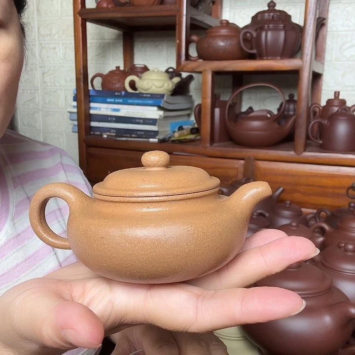 茶壶紫砂仿古150cc半手工