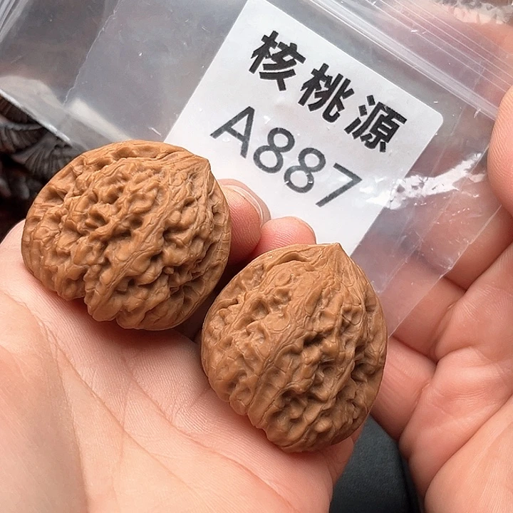 吊坠文玩核桃平谷凹底36+