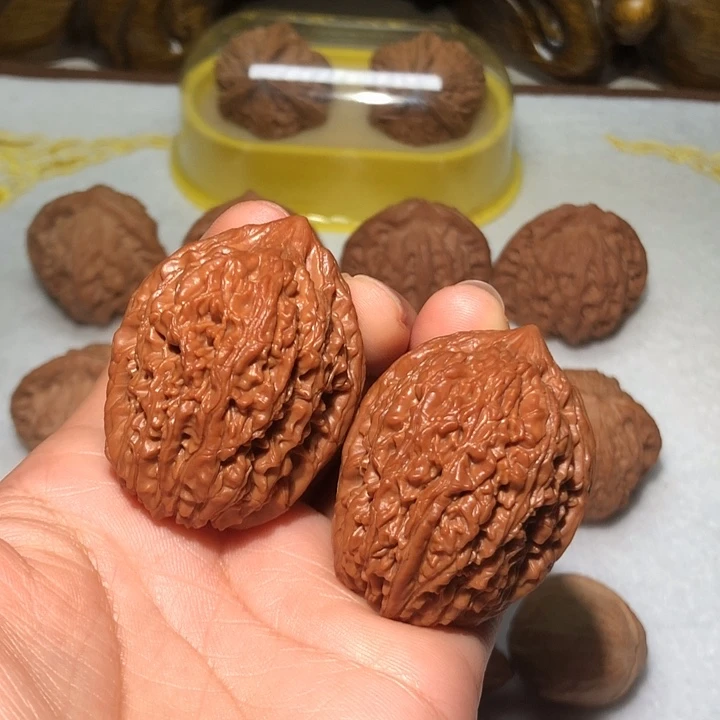 把件文玩核桃36大蒜头
