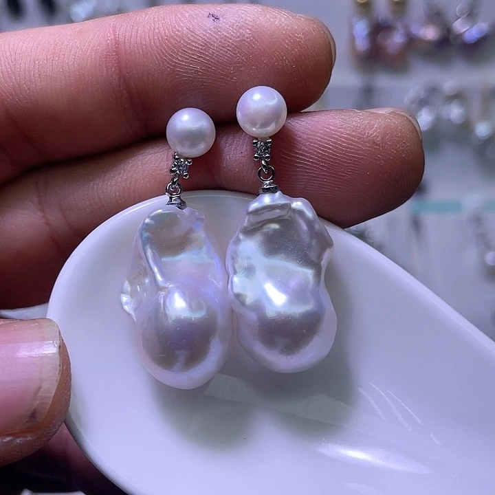 未镶嵌颈饰淡水珍珠15