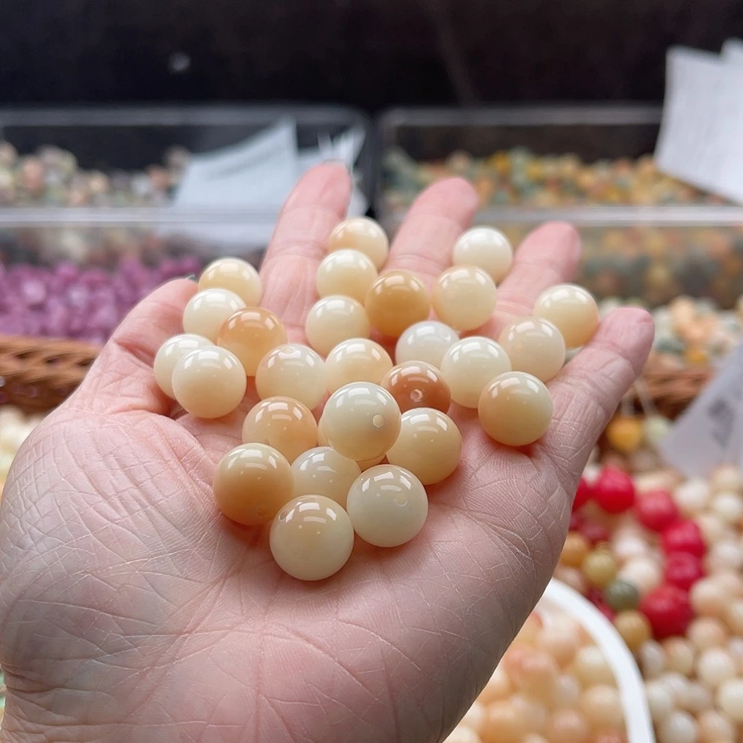 白玉菩提吊坠A/12mm/50+60颗