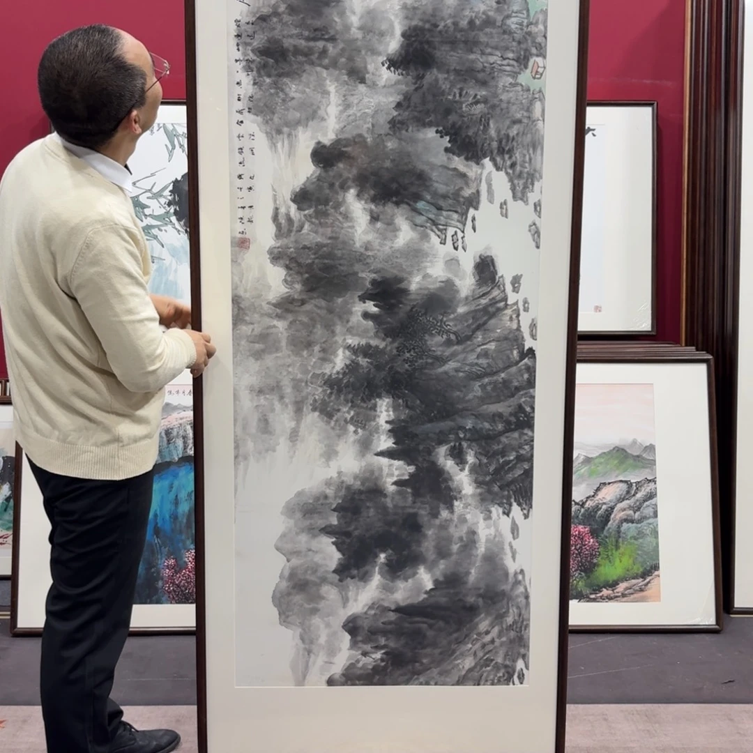 国画手绘作品210/80