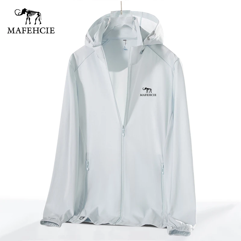 欧洲猛犸大象  MAFEHCIE男女同款外款轻薄冰丝专业防晒服 F163 T