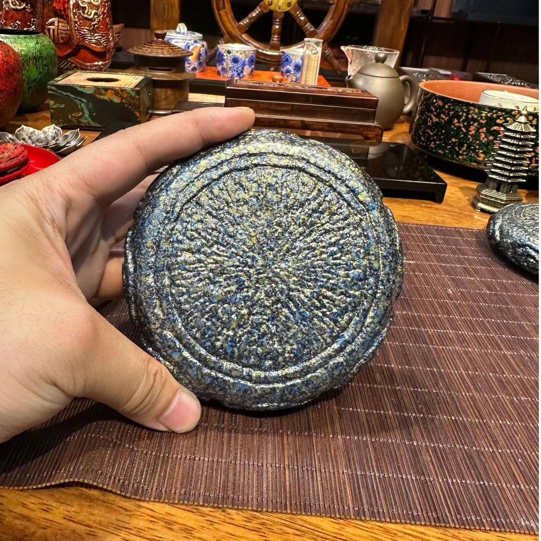 大漆青石杯垫壶承茶室通用茶道