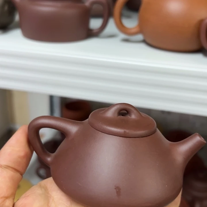 紫砂茶壶紫泥子冶120cc