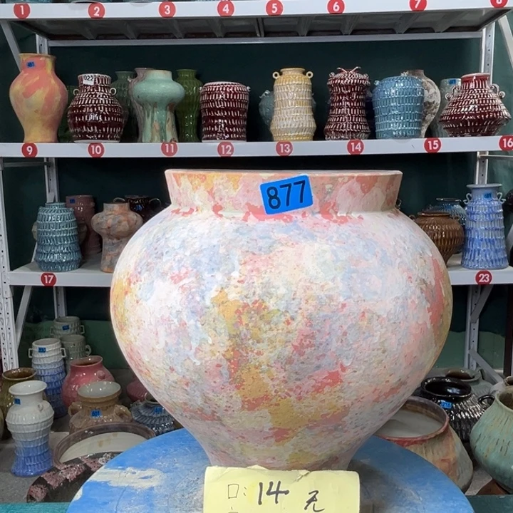 景德镇陶瓷花盆花器877