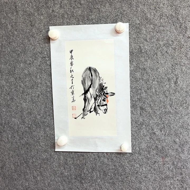 种***子国画张有涛绘画作品