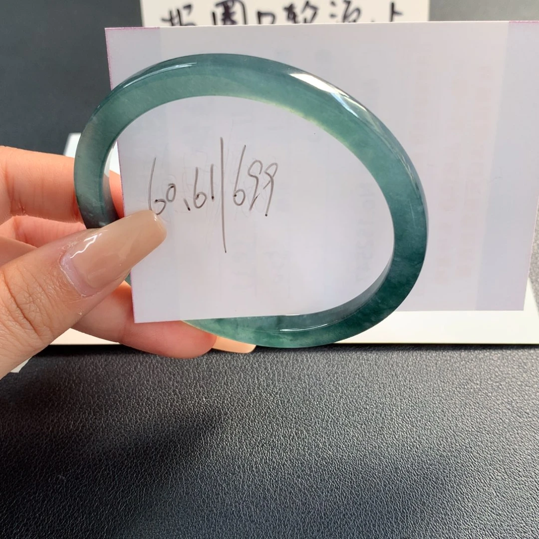 翡翠未镶嵌手镯天然翡翠