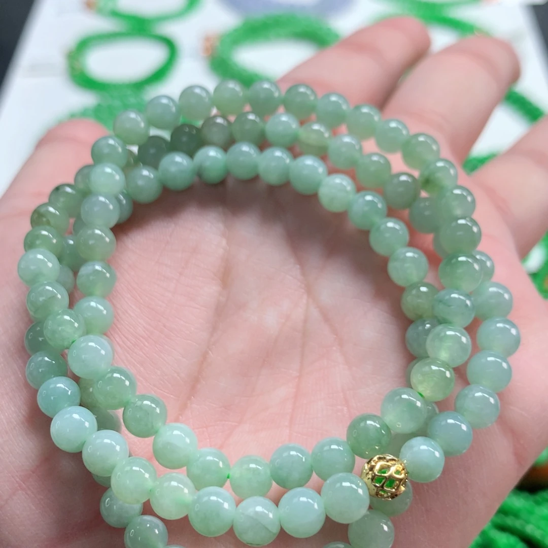 翡翠未镶嵌手链翡翠