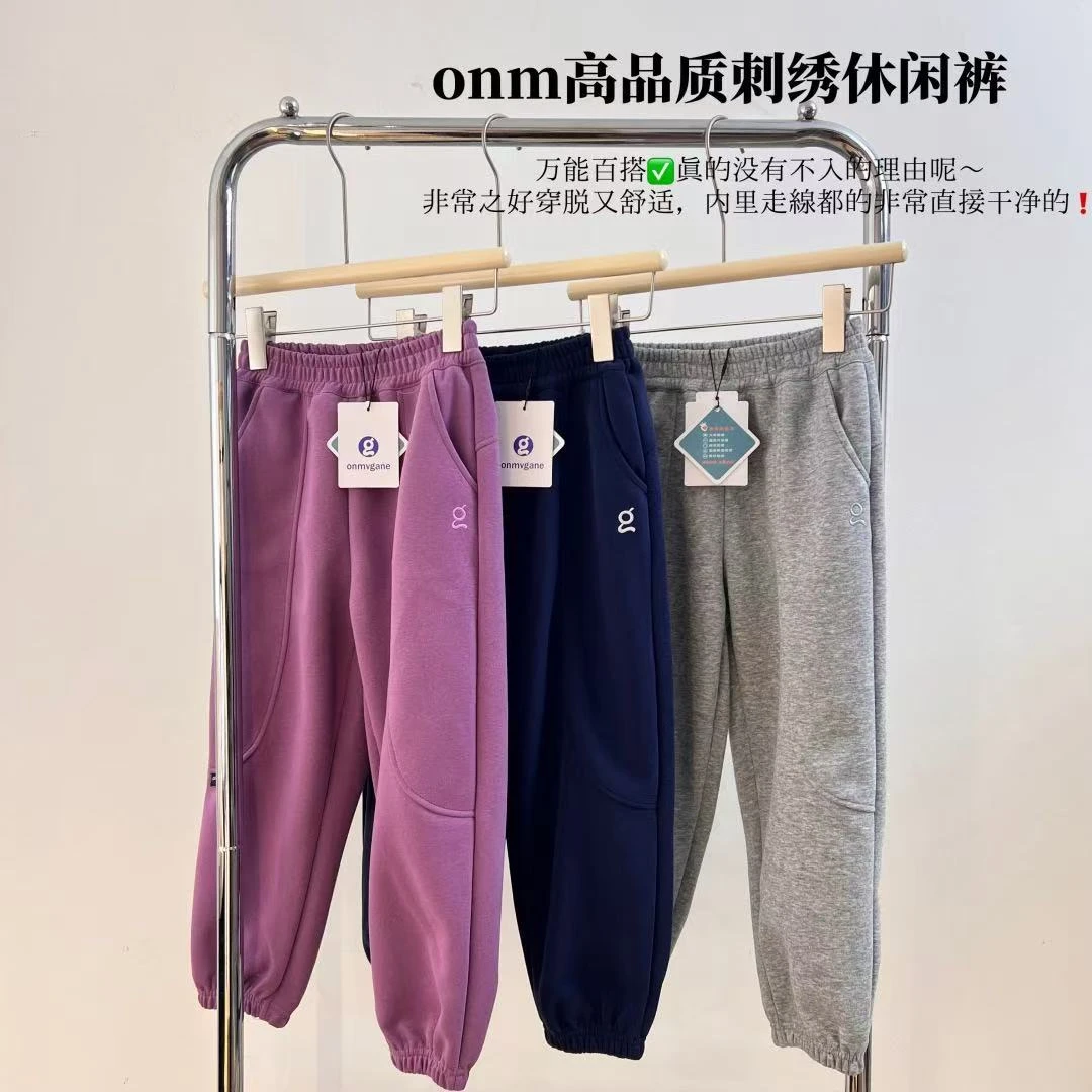 25春季新 高品质洋气百搭中大童儿童长裤运动裤休闲裤