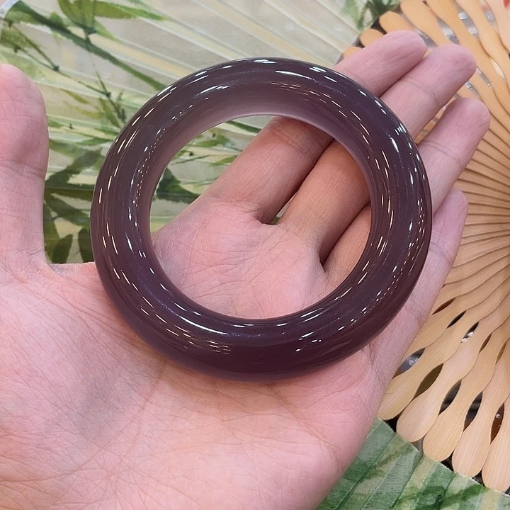 玛瑙/玉髓手镯未镶嵌柚***茶