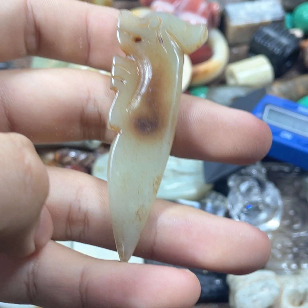 未镶嵌和田玉（糖玉）挂件