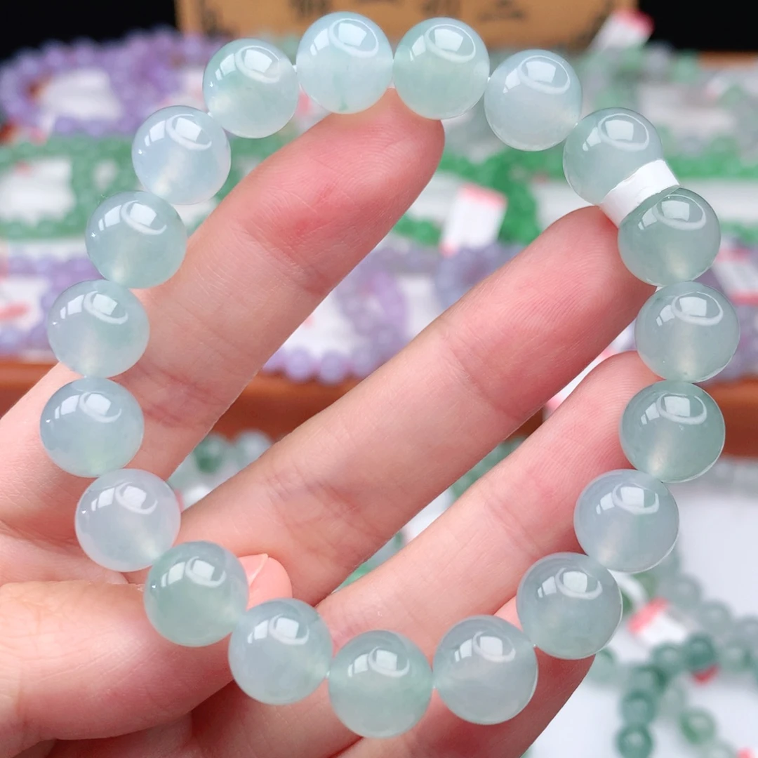 翡翠手链未镶嵌翡翠10mm