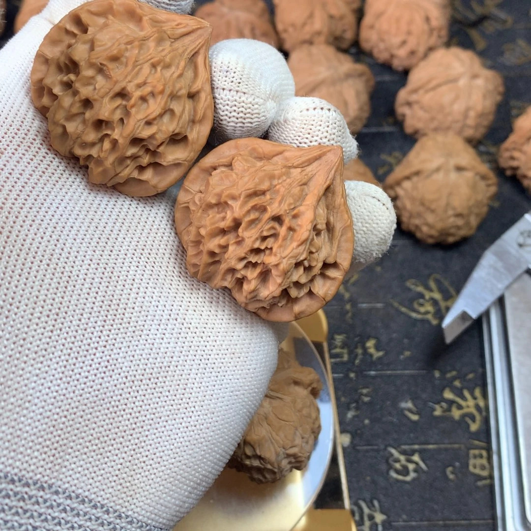 吊坠猴头核桃文玩核桃野生小众三棱40