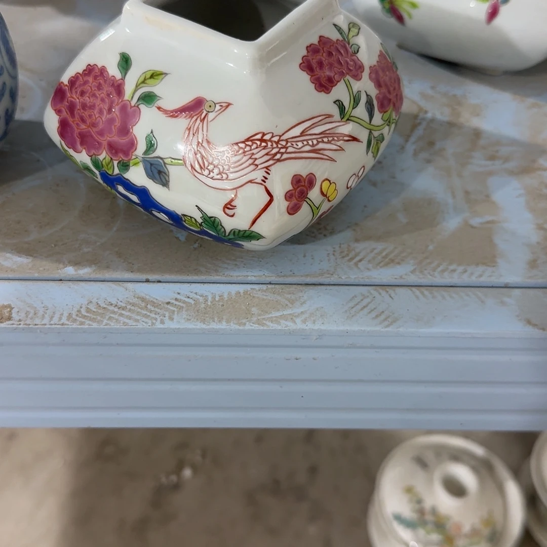 瓷片摆件等方式在不同部位