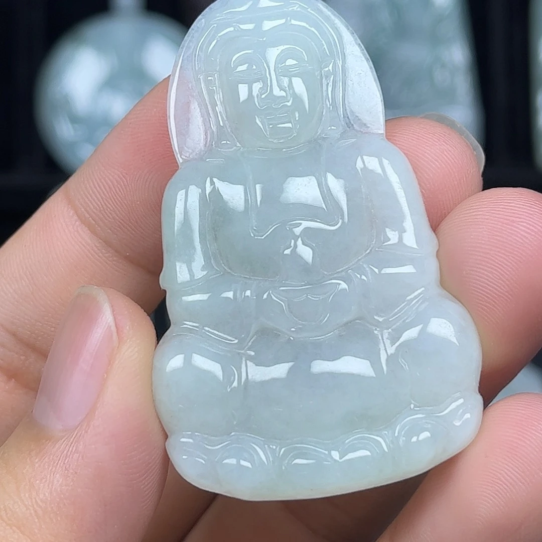 翡翠未镶嵌颈饰缅甸翡翠
