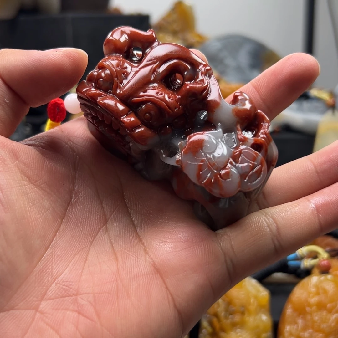 石英质玉（黄龙玉）未镶嵌黄龙玉