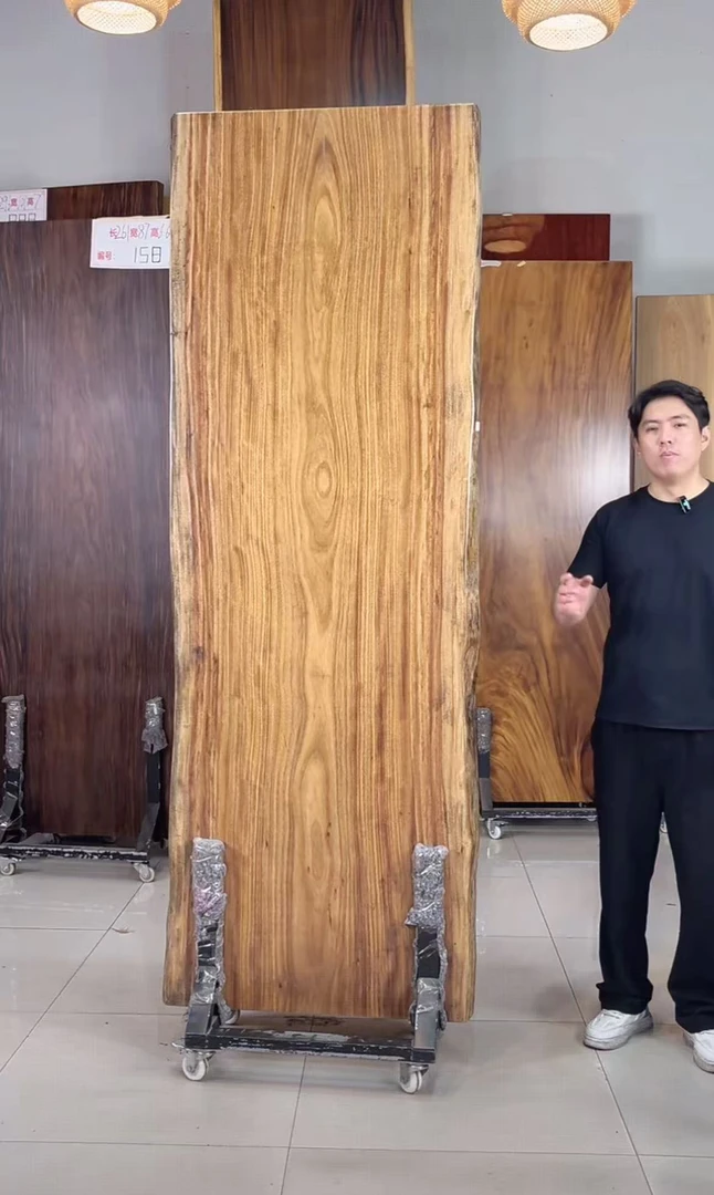 乌金木长239宽83厚6.5  整木 乌金木整板实木天然大板茶桌办公桌