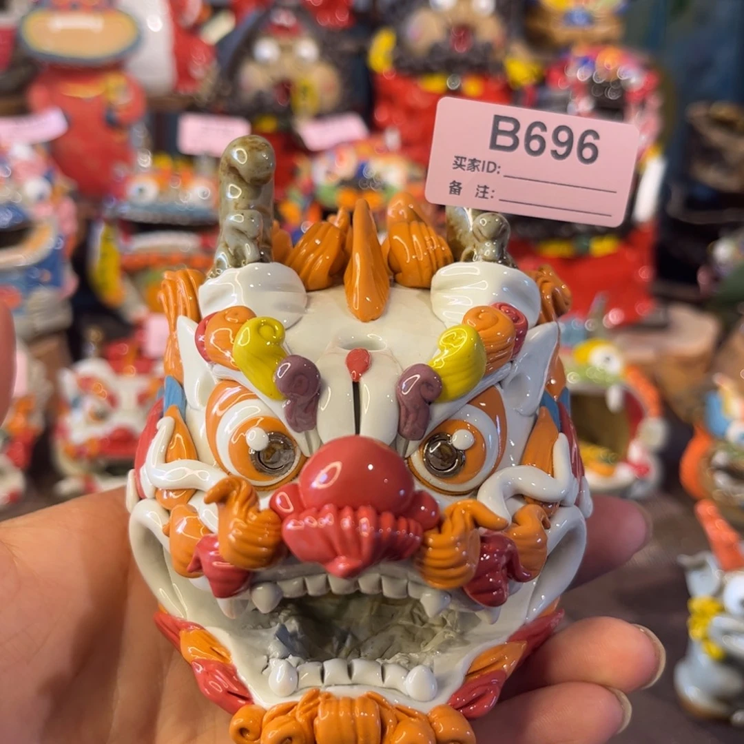 泥塑纯手工茶宠摆件