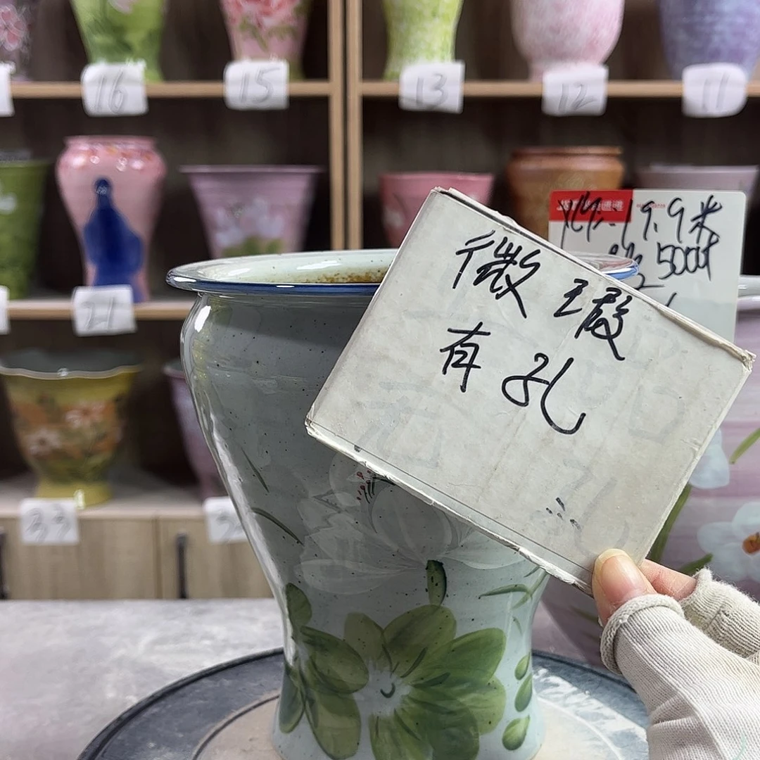 景德镇陶瓷花盆花盆
