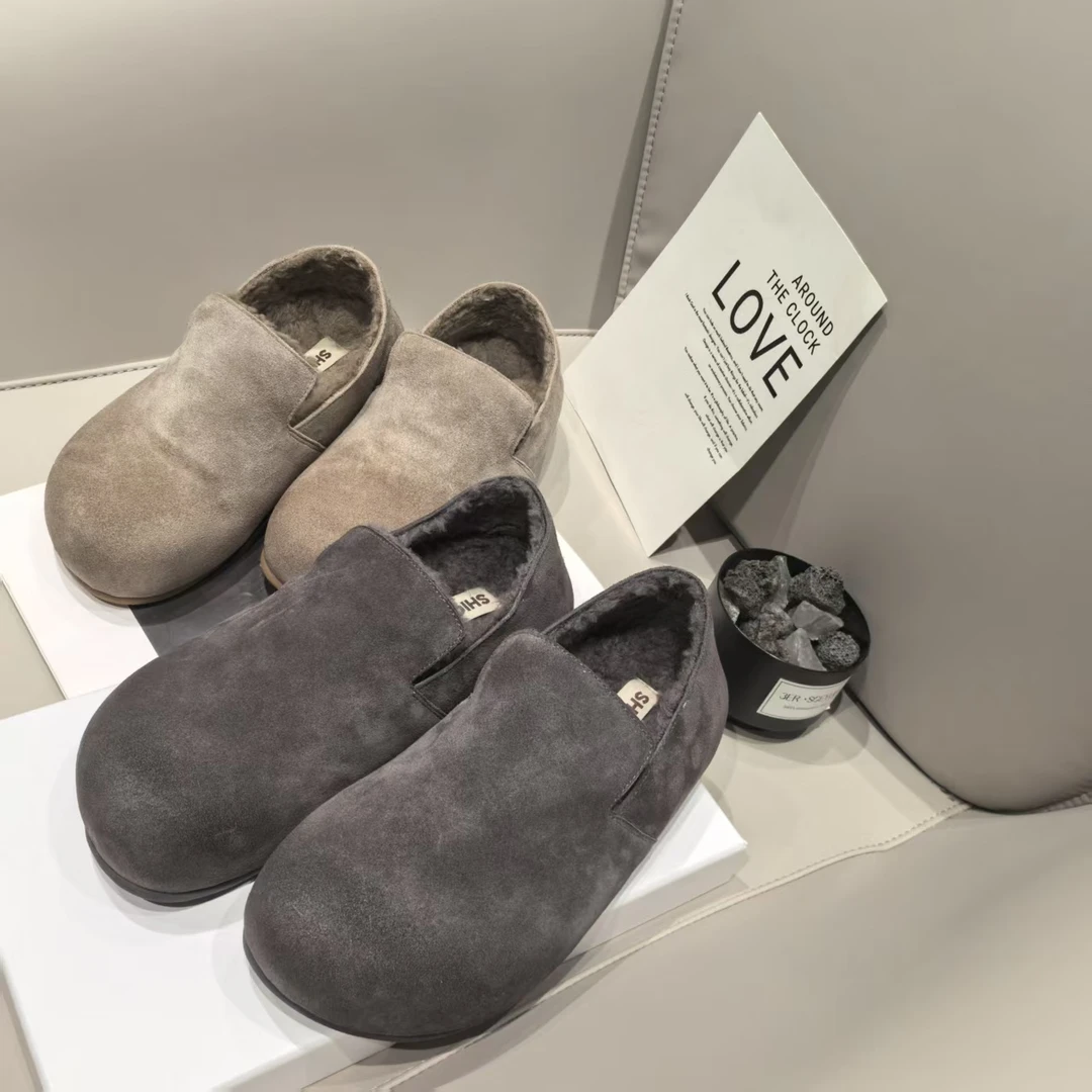 WK  冬季加绒保暖勃肯鞋