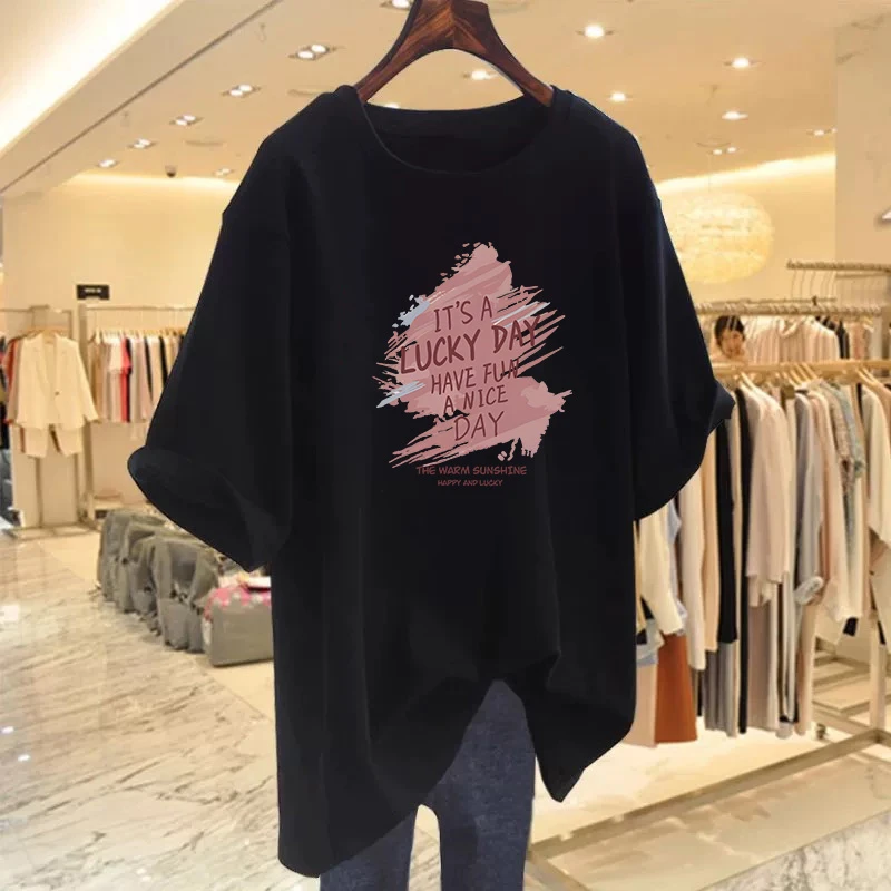 【6-3】大版T恤2025纯棉男女同款纯棉T恤短袖t恤学生夏季ins潮牌潮